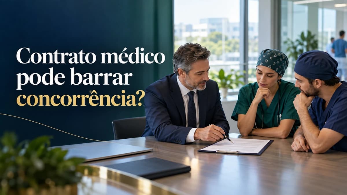 Cade discute contratos de anestesia e concorrência
