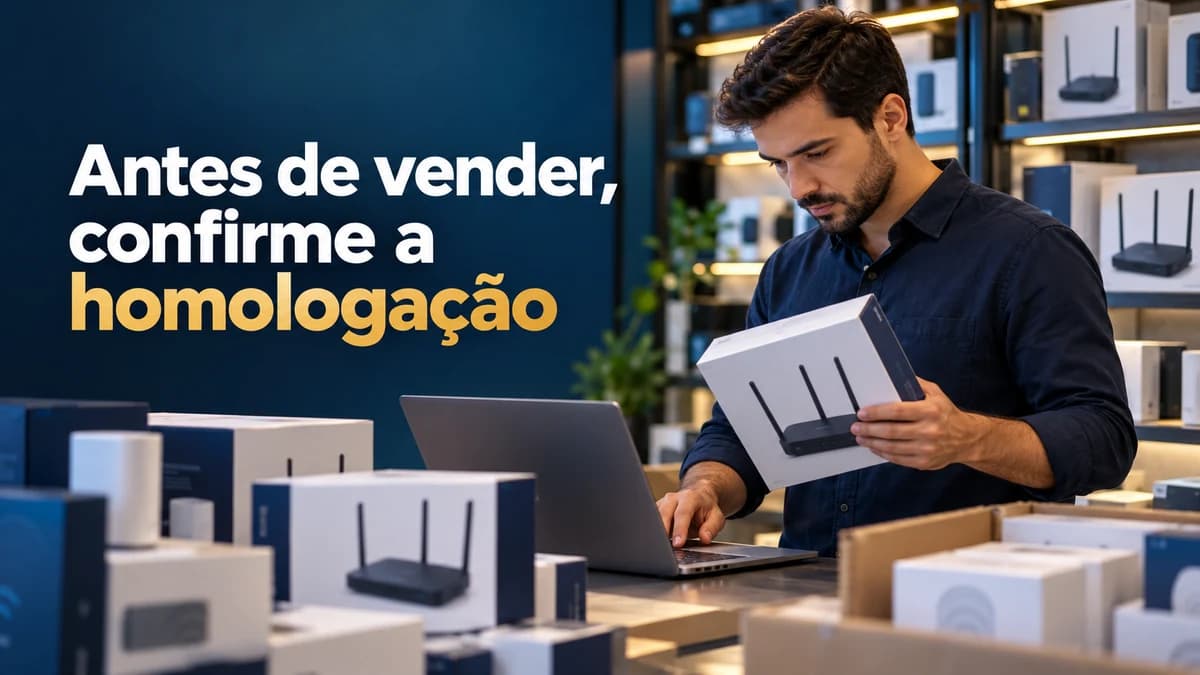 Eletrônicos sem homologação: o que conferir antes de vender