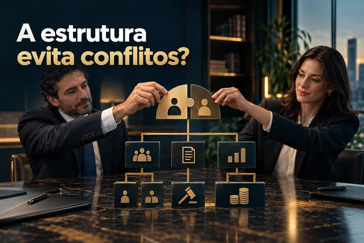 Relação entre Sócios: Como a Estrutura Societária Evita Conflitos Empresariais