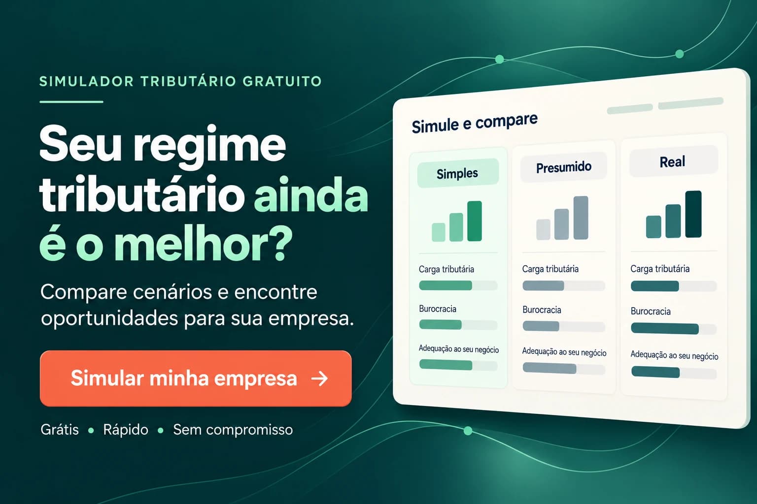 Simule cenários tributários para sua empresa